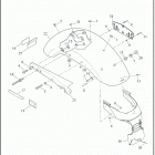 XL1200C 1CT3 1200 CUSTOM (2019) FENDERS, REAR - XL1200C