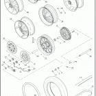 FLSL 1YDJ SLIM (2018) Колесо заднее