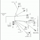 XL883N 4LE2 IRON 883 (2019) WIRING HARNESS, MAIN, NON-ABS (3 OF 4)