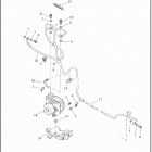 FLHTP 1FMC ELECTRA GLIDE STANDARD POLICE (2018) BRAKE LINES AND MODULE, REAR - ABS