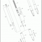 FLHTKL 1KKD ULTRA LIMITED LOW (2018) FORK, FRONT - LOW
