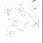 FLTRX 1KHC ROAD GLIDE (2018) FENDERS, FRONT