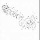 FLFB 1YFJ FAT BOY (2018) HEADLAMP AND NACELLE - FLFB, FLFBS