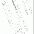 FLRT 1MCP FREEWHEELER (2019) FORK, FRONT