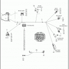 FLHT 1FVC ELECTRA GLIDE STANDARD (2019) WIRING HARNESS, MAIN, NON-ABS - FLHT, FLHX (8 OF 8...