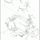 FLTRX 1KHC ROAD GLIDE (2018) FRAME AND JIFFY STAND