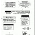 FLTRX 1KHC ROAD GLIDE (2019) Лейбл предостережения