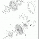 FLTRX 1KHC ROAD GLIDE (2018) WHEELS, FRONT, CAST
