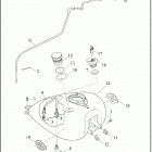 FLTRXSE 1TCL CVO ROAD GLIDE (2018) Топливный бак