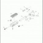 FLTRXSE 1TCL CVO ROAD GLIDE (2018) FOOTPEGS, PASSENGER