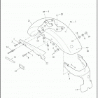 XL883L 4CR2 SUPERLOW (2018) FENDERS, REAR - XL883N, XL1200X,1200X ANX (CANADA ...