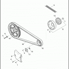 XL1200NS 1LP3 IRON 1200 (2018) BELTS, CHAINS AND SPROCKETS