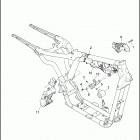 XL1200NS 1LP3 IRON 1200 (2018) WIRING HARNESS, MAIN, ABS (4 OF 4)