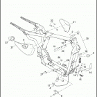 XL1200NS 1LP3 IRON 1200 (2018) FRAME AND JIFFY STAND