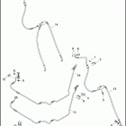 XL1200NS 1LP3 IRON 1200 (2018) BRAKE LINES, FRONT - ABS