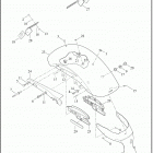 XL883N 4LE2 IRON 883 (2018) FENDERS, REAR - XL883N, XL1200X, XL1200X ANX (HDI ...