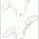 FLTRXSE 1TCL CVO ROAD GLIDE (2018) Зеркало