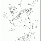 FLTRXSE 1TCL CVO ROAD GLIDE (2018) FAIRING, INNER