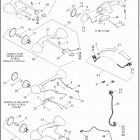 FLTRX 1KHC ROAD GLIDE (2018) TAIL LAMP AND TURN SIGNALS, REAR