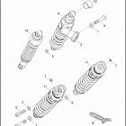 XL1200NS 1LP3 IRON 1200 (2018) SHOCK ABSORBERS, REAR