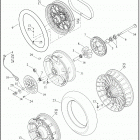 FLTRX 1KHC ROAD GLIDE (2018) Колесо заднее