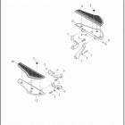 FLTRXSE 1TCL CVO ROAD GLIDE (2018) FOOTBOARDS, RIDER