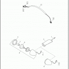 XL883L 4CR2 SUPERLOW (2018) TURN SIGNALS, REAR - XL883L, XL883N, XL1200C, XL12...