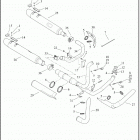 FLHTP 1FMC ELECTRA GLIDE STANDARD POLICE (2018) Глушитель