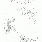 XL1200NS 1LP3 IRON 1200 (2018) LICENSE PLATE BRACKETS - XL883N, XL1200NS, XL1200X...