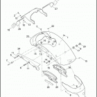 XL1200NS 1LP3 IRON 1200 (2018) FENDERS, REAR - XL883N, XL1200NS, XL1200X, XL1200X...