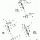 XL1200NS 1LP3 IRON 1200 (2018) FORK BRACKETS, FRONT
