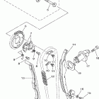 Rhino 660 Цепь механизма газораспределения