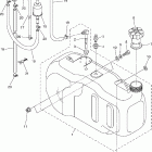 PRO HAULER 1000 -YXP1000-B Топливный бак