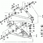 TRX400EX Передний рычаг