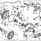 TRX500FE Передний редуктор