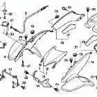 TRX400EX Front fender @ reverse assist ('05-'06)
