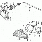 TRX350TM Фонарь задний