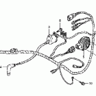 TRX250EX Wire harness ('06-'07)
