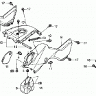 TRX350TM Облицовка кузова