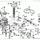 TRX500FE Карбюратор