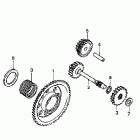 TRX500FE Шестерни стартера