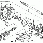 TRX350TM Редуктор