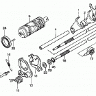 TRX500FE Вилка переключения передач