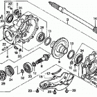 TRX500FE Редуктор