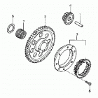 TRX350TM Муфта стартера
