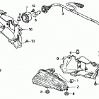 TRX500FE Taillight @ stop light