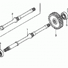 TRX500FE Вал ведущий