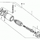 TRX500FE Стартер