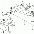 TRX500FE Передний рычаг