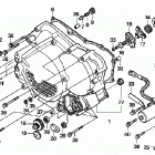 TRX500FE Front crankcase cover (trx500fe)
